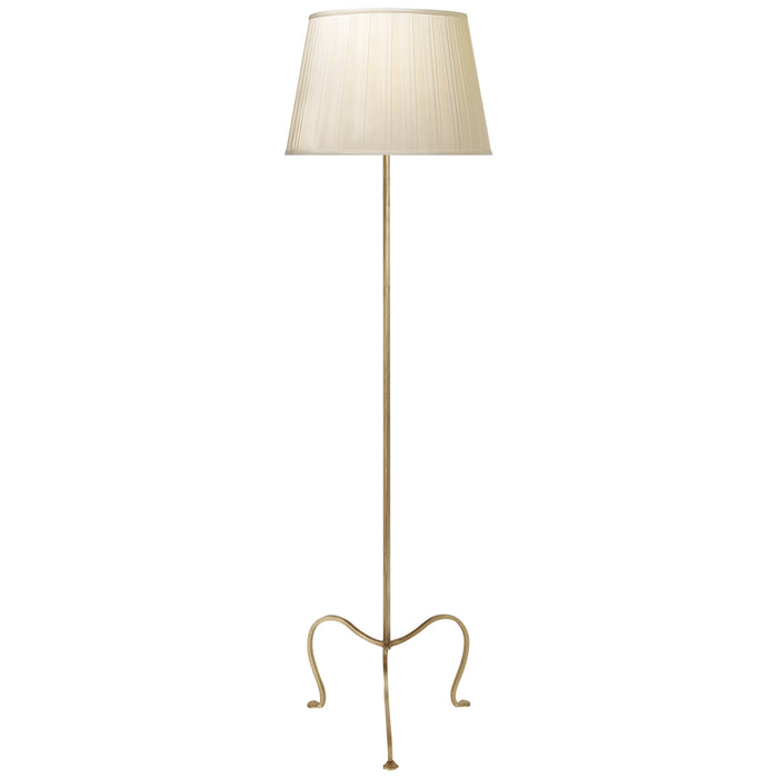 Visual Comfort Signature SP 1009GI-SBP One Light Floor Lamp, Gilded Iron