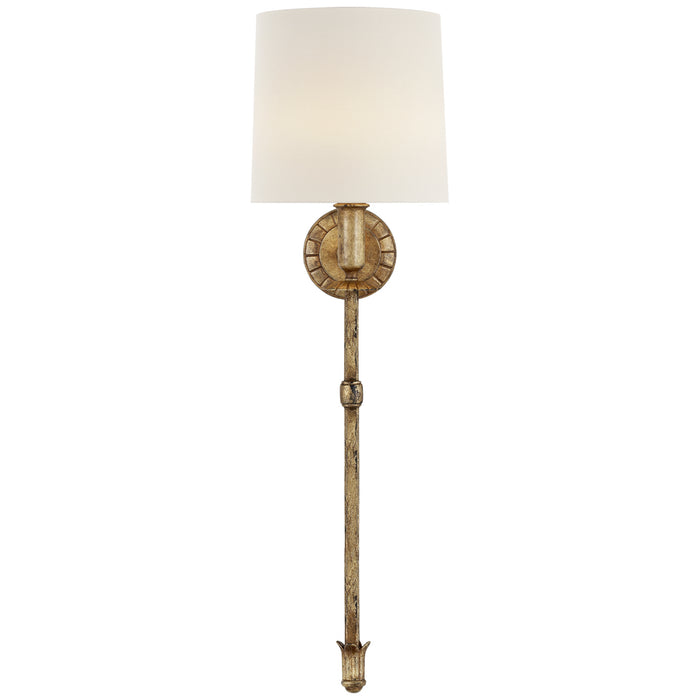 Visual Comfort Signature TOB 2116G-L Two Light Wall Sconce, Gild