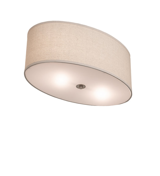 Meyda Tiffany 245492 LED Ceiling Fixture, Brushed Nickel