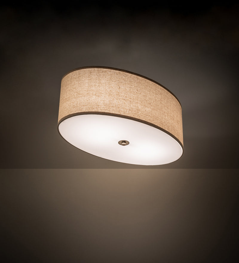 Meyda Tiffany 245492 LED Ceiling Fixture, Brushed Nickel