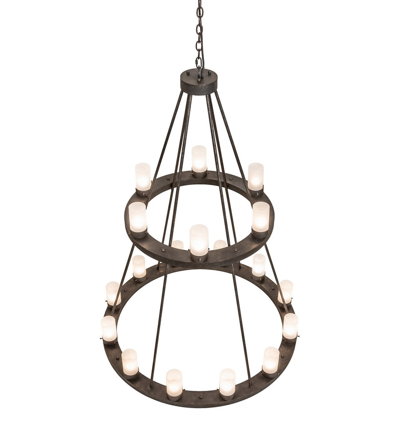 Meyda Tiffany 247855 18 Light Chandelier, Golden Bronze