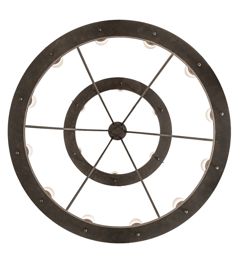 Meyda Tiffany 247855 18 Light Chandelier, Golden Bronze