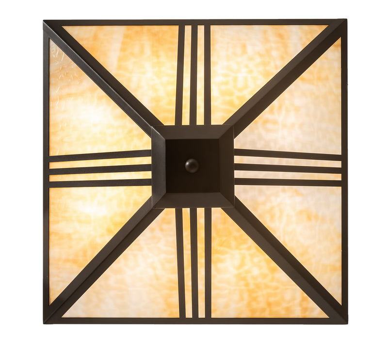 Meyda Tiffany 249443 Four Light Pendant, Wrought Iron