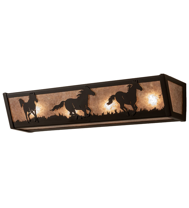 Meyda Tiffany 250529 LED Vanity, Oil Rubbed Bronze