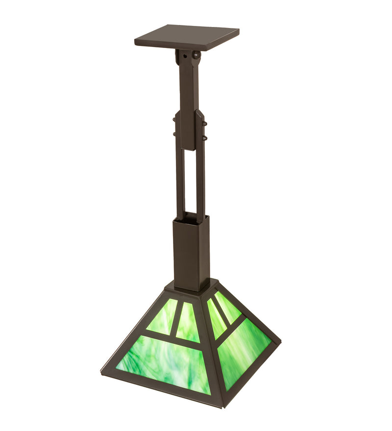 Meyda Tiffany 251019 One Light Pendant, Timeless Bronze