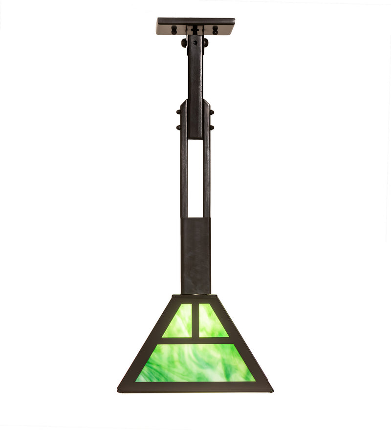 Meyda Tiffany 251019 One Light Pendant, Timeless Bronze