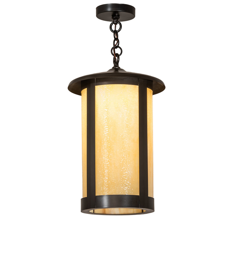 Meyda Tiffany 253332 One Light Pendant, Craftsman Brown