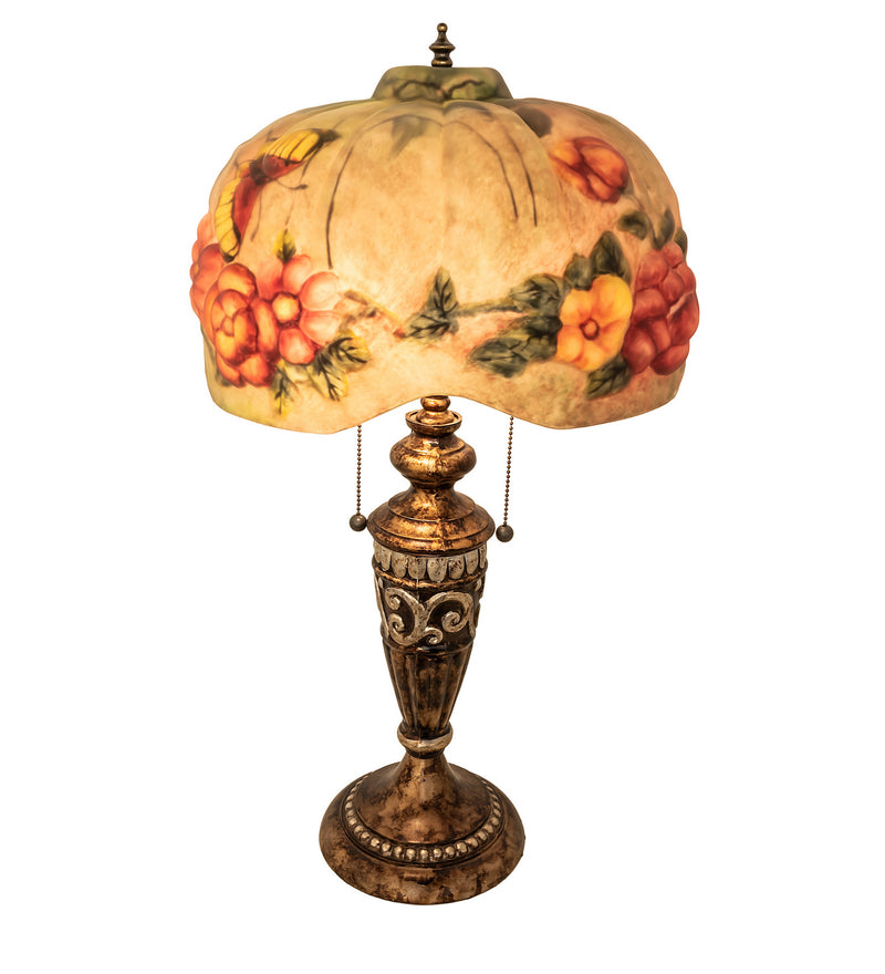 Meyda Tiffany 253493 Two Light Table Lamp