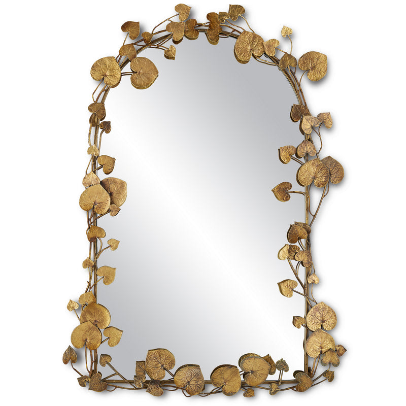 Currey and Company 1000-0115 Mirror, Antique Brass/Mirror