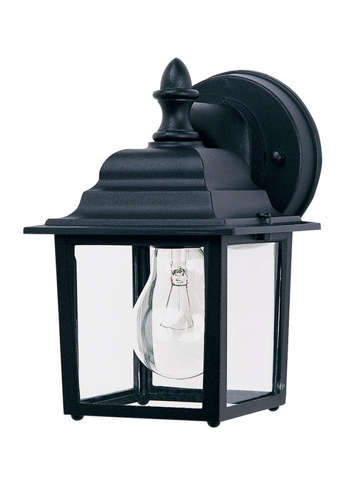 Maxim 1025BK One Light Outdoor Wall Lantern, Black