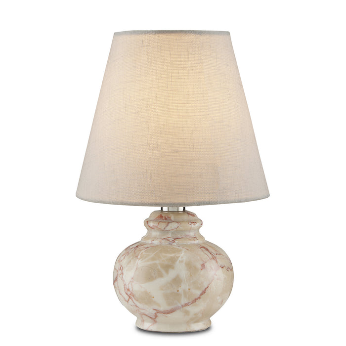 Currey and Company 6000-0806 One Light Table Lamp, Pink