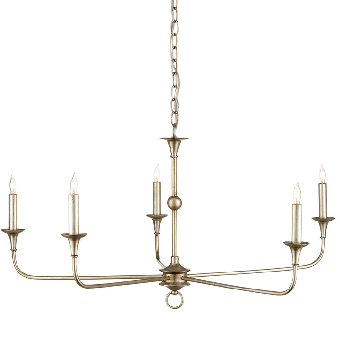 Currey and Company 9000-0933 Five Light Chandelier, Champagne