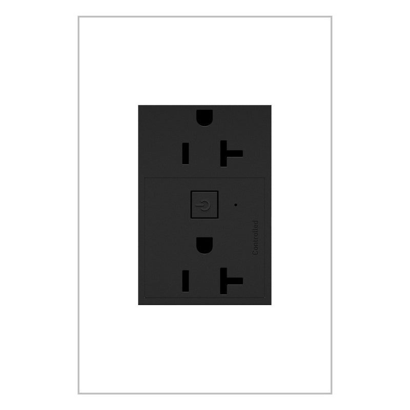 Legrand WNAR203G1 Plus-Sized 20A Outlet, Graphite