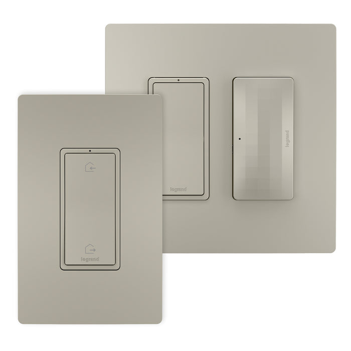 Legrand WNRH10KITNI Switch With Netatmo Starter Kit, Nickel