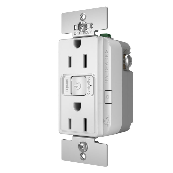 Legrand WNRR15WH 15A Outlet, White