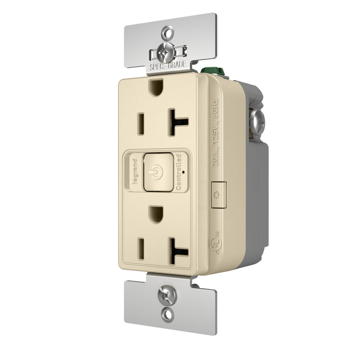 Legrand WNRR20LA 20A Outlet, Light Almond