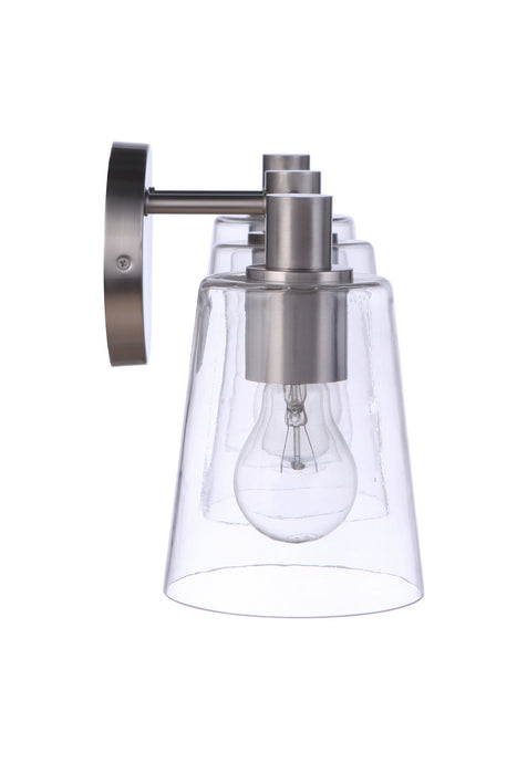 Craftmade 12623BNK3 Three Light Vanity, Brushed Polished Nickel