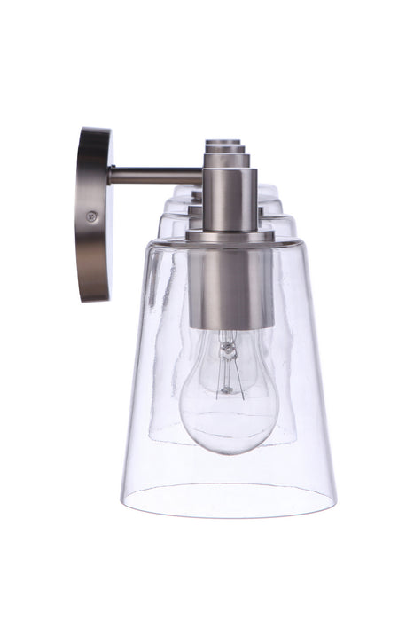 Craftmade 12633BNK4 Four Light Vanity, Brushed Polished Nickel