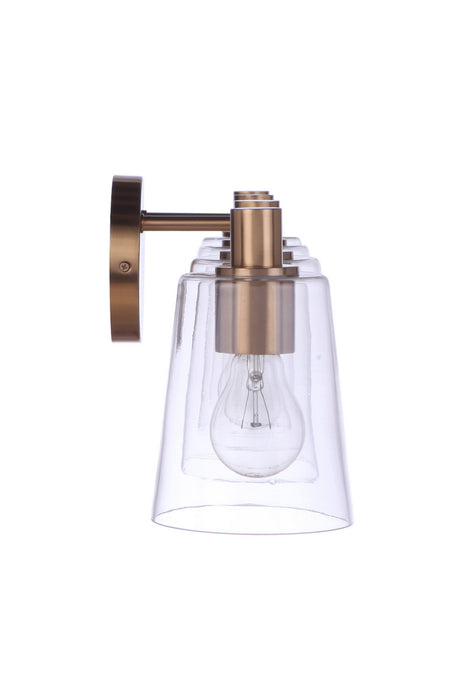 Craftmade 12633SB4 Four Light Vanity, Satin Brass