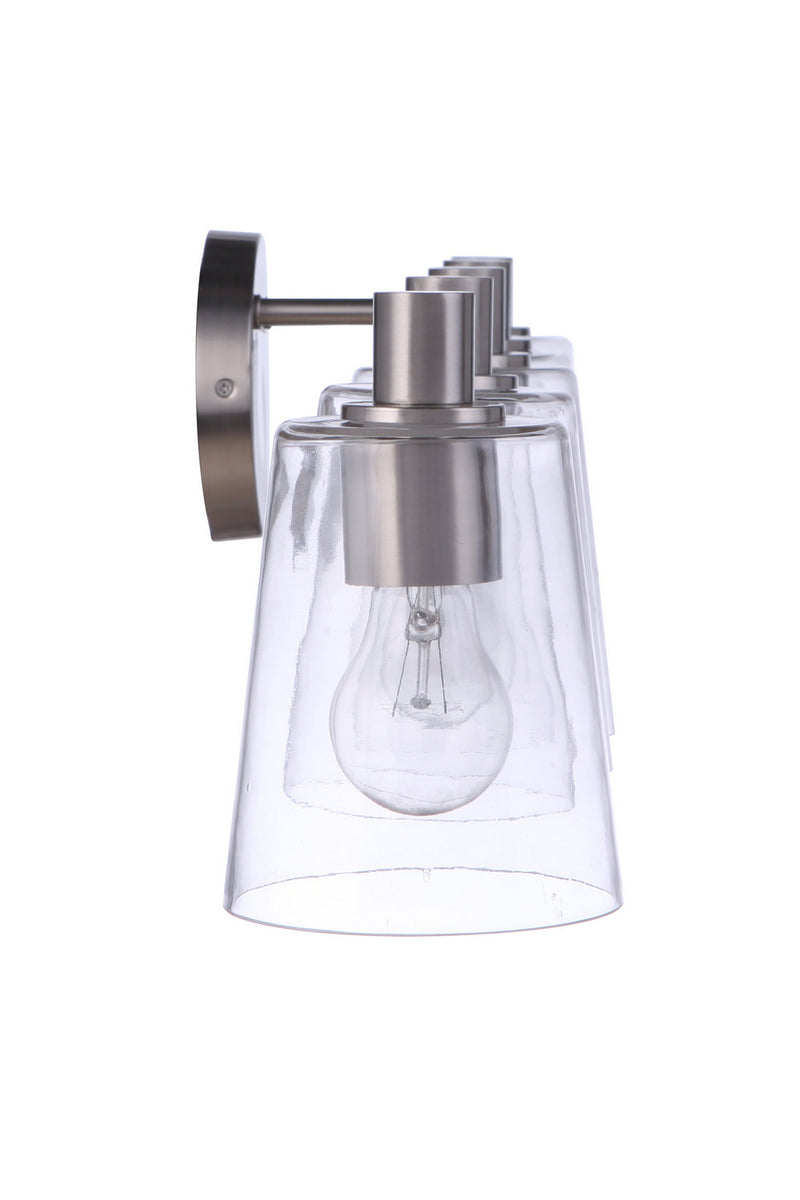 Craftmade 12642BNK5 Five Light Vanity, Brushed Polished Nickel