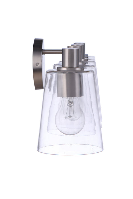 Craftmade 12642BNK5 Five Light Vanity, Brushed Polished Nickel
