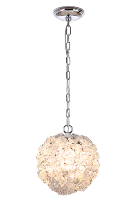 Craftmade 48490-CH One Light Pendant, Chrome