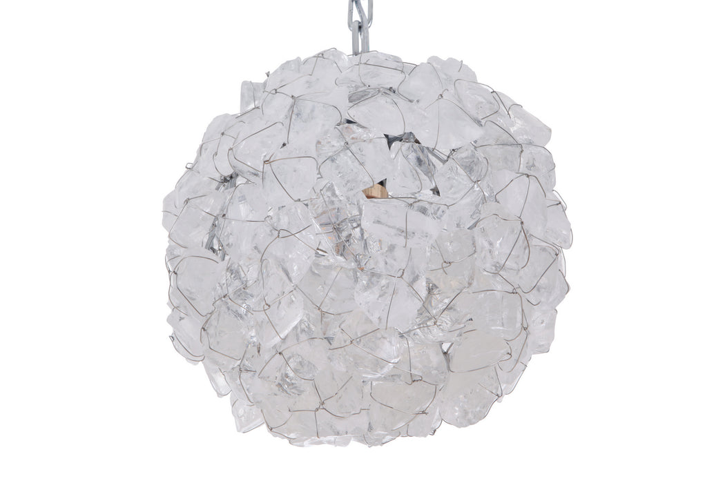 Craftmade 48490-CH One Light Pendant, Chrome