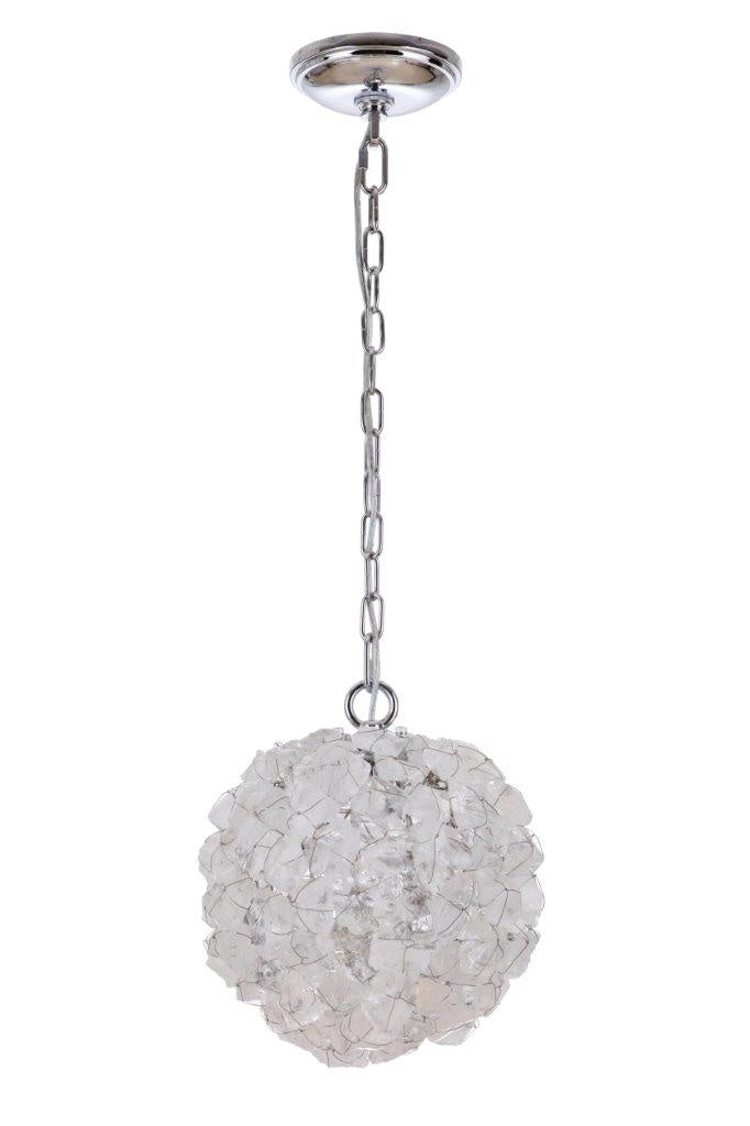 Craftmade 48490-CH One Light Pendant, Chrome