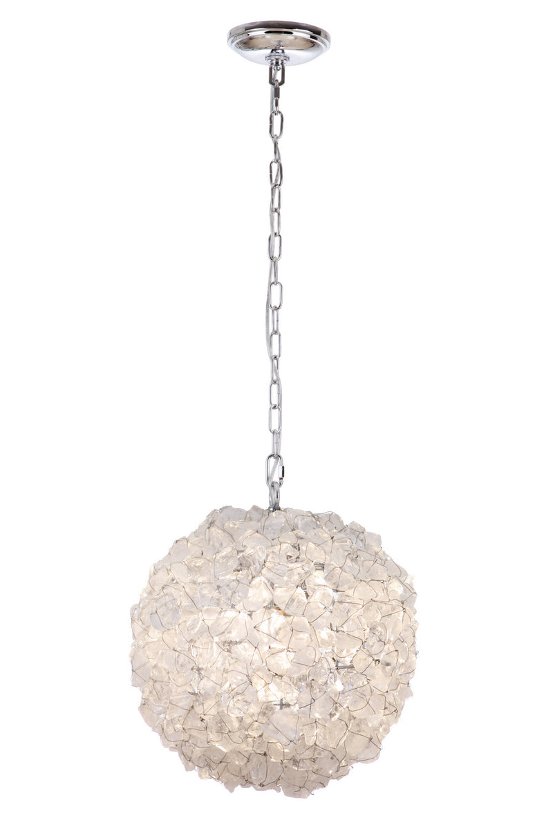 Craftmade 48491-CH One Light Pendant, Chrome