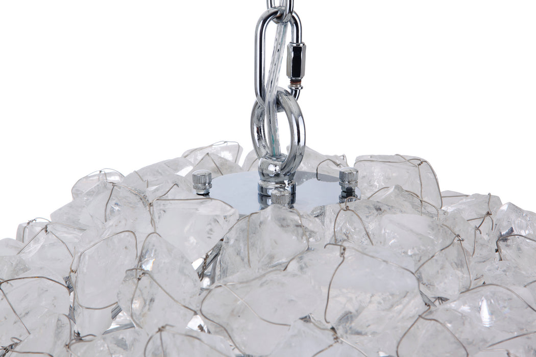 Craftmade 48491-CH One Light Pendant, Chrome
