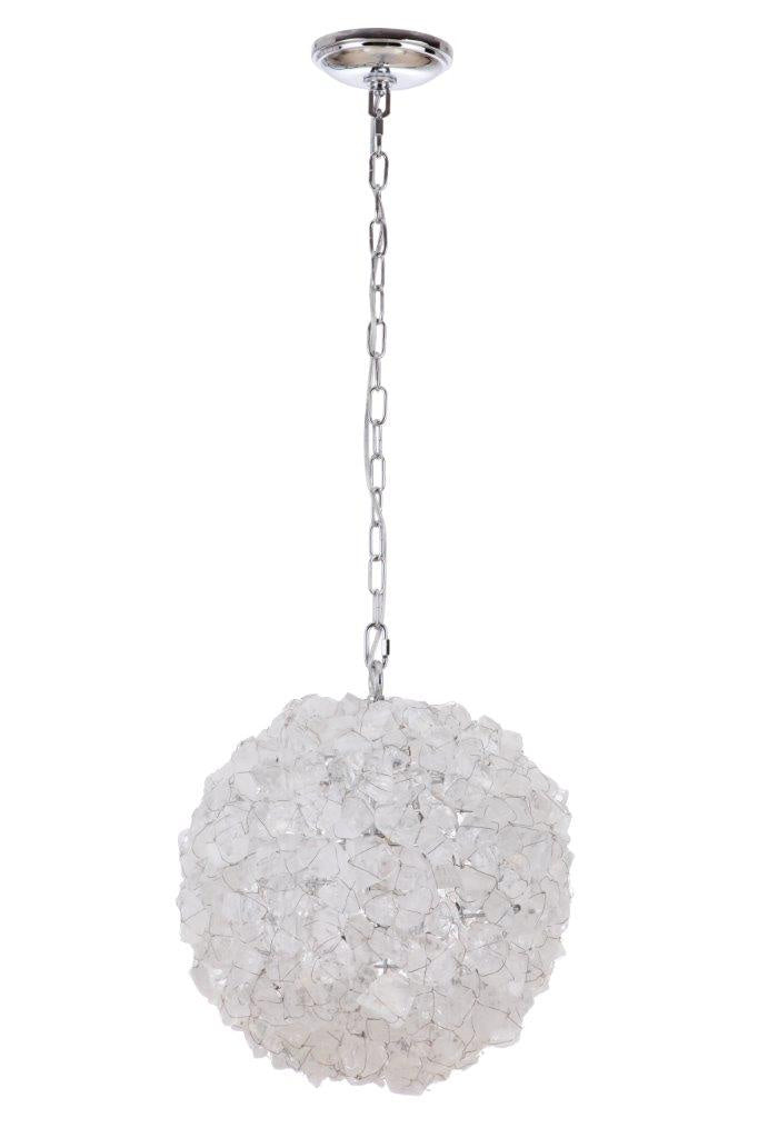 Craftmade 48491-CH One Light Pendant, Chrome