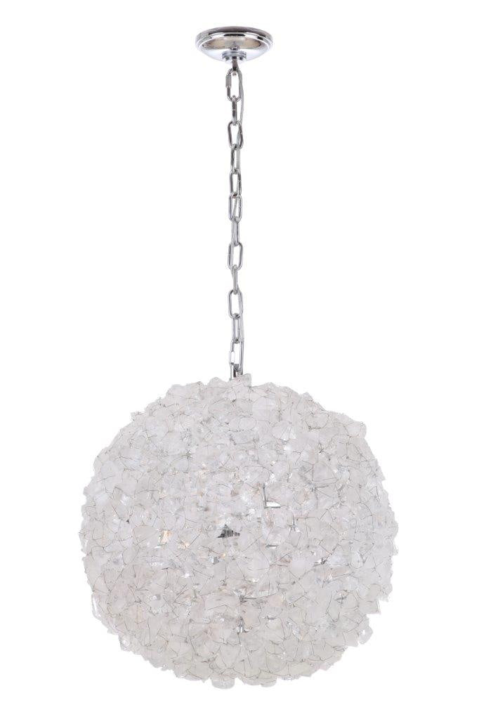 Craftmade 48493-CH Four Light Pendant, Chrome