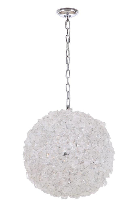 Craftmade 48493-CH Four Light Pendant, Chrome