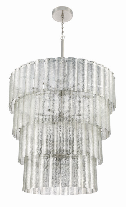Craftmade 48628-BNK 28 Light Chandelier, Brushed Polished Nickel