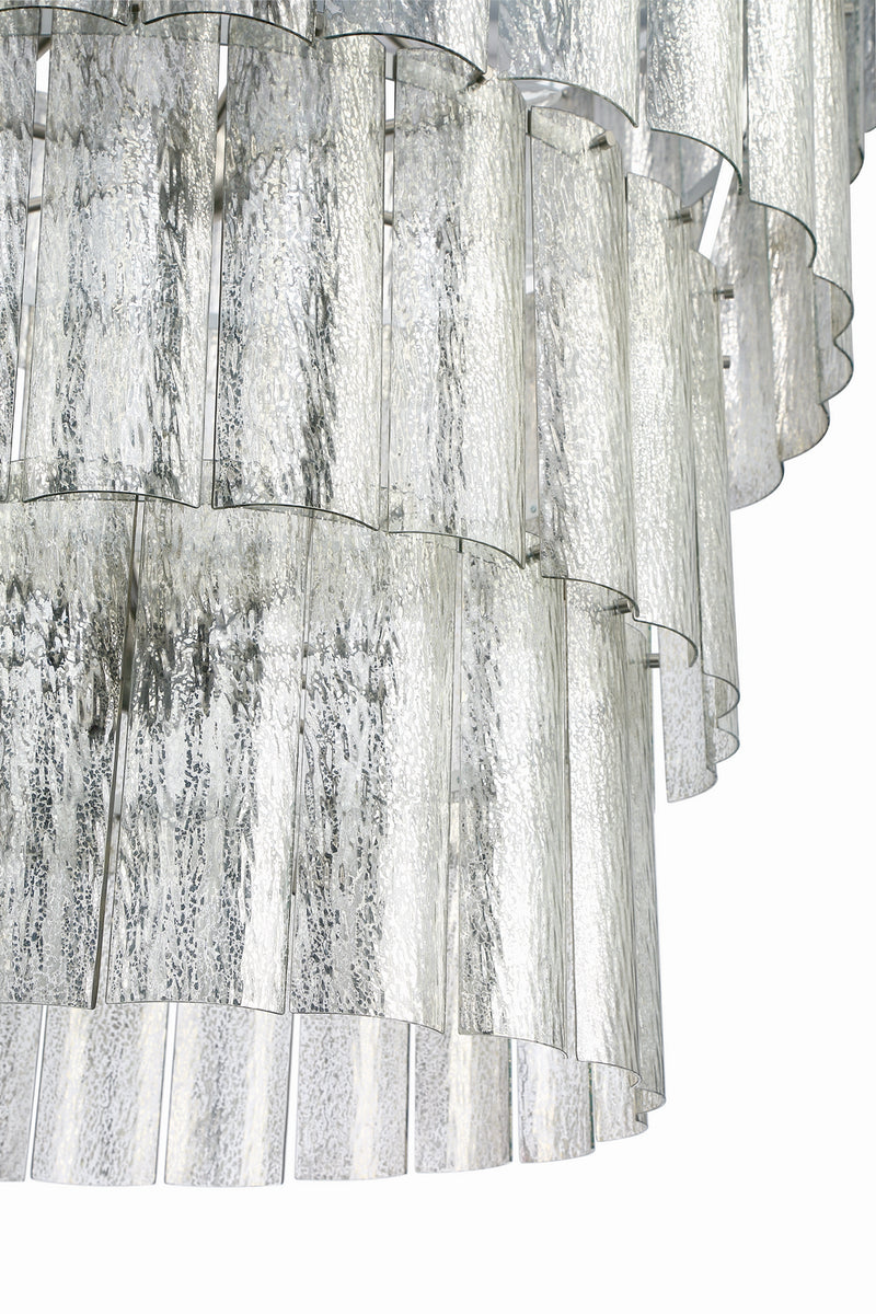 Craftmade 48628-BNK 28 Light Chandelier, Brushed Polished Nickel