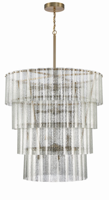 Craftmade 48628-SB 28 Light Chandelier, Satin Brass