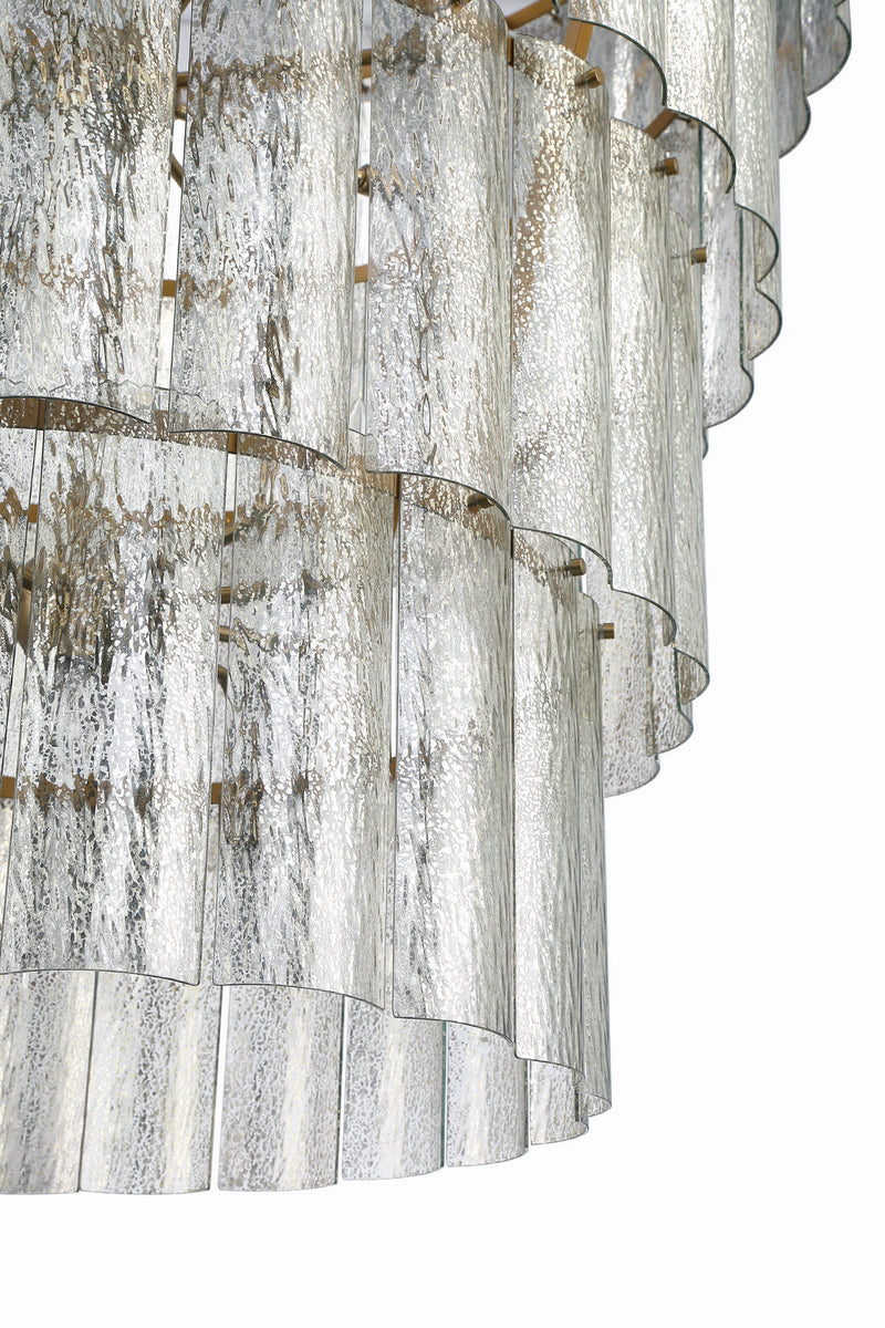 Craftmade 48628-SB 28 Light Chandelier, Satin Brass