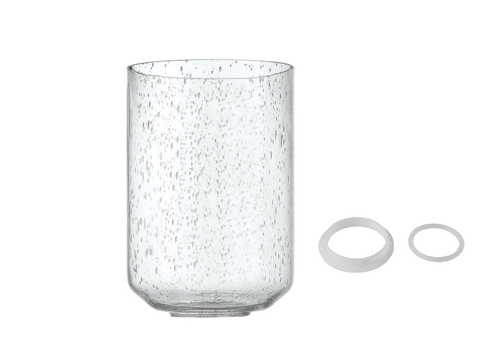 Craftmade 531-GLASS Replacement Glass, Clear Seeded Glass