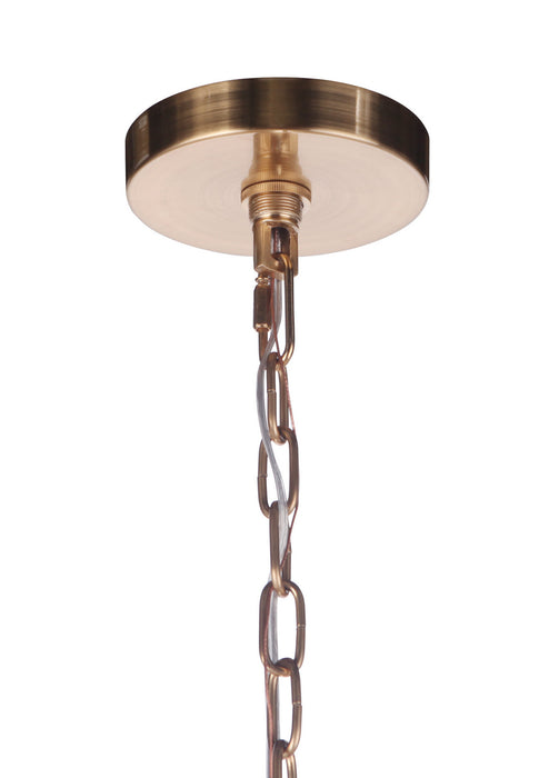 Craftmade 55325-SB Five Light Chandelier, Satin Brass