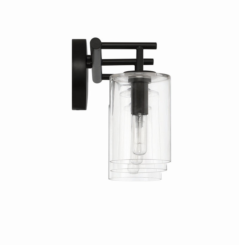 Craftmade 55603-FB Three Light Vanity, Flat Black