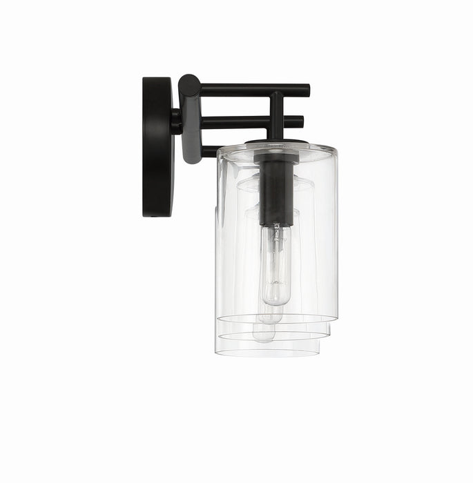 Craftmade 55603-FB Three Light Vanity, Flat Black