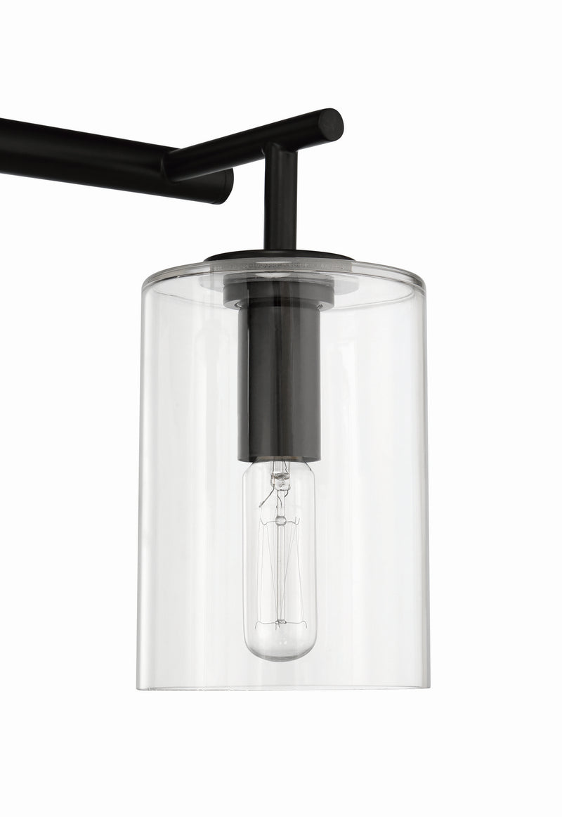 Craftmade 55603-FB Three Light Vanity, Flat Black