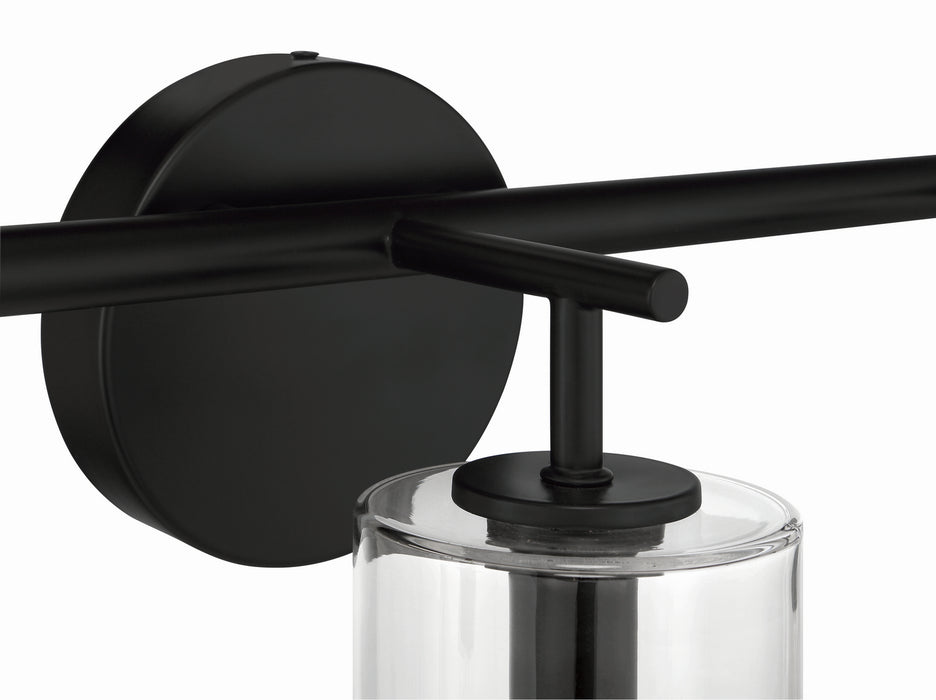 Craftmade 55603-FB Three Light Vanity, Flat Black