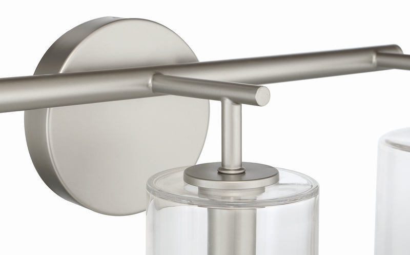 Craftmade 55603-SN Three Light Vanity, Satin Nickel