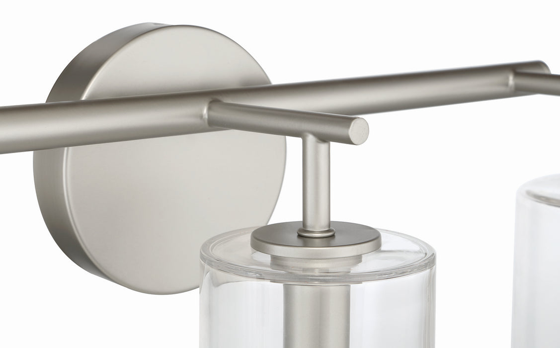 Craftmade 55603-SN Three Light Vanity, Satin Nickel