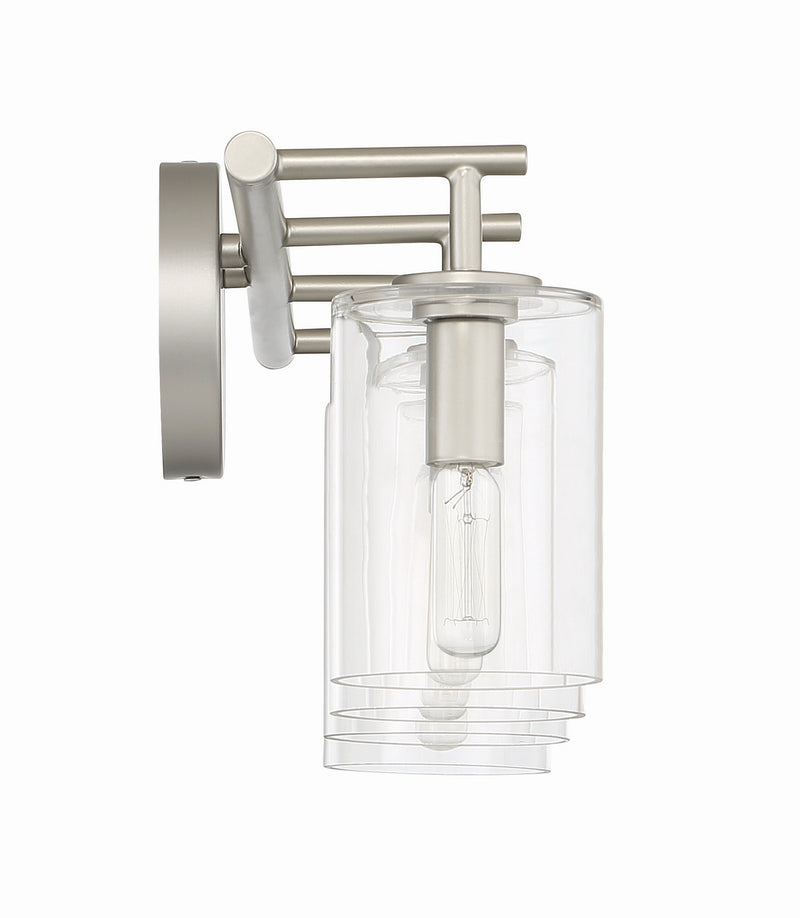 Craftmade 55604-SN Four Light Vanity, Satin Nickel