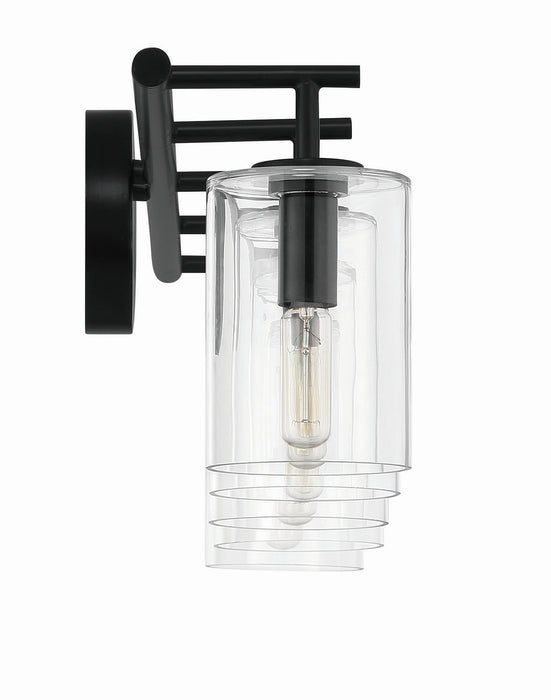 Craftmade 55605-FB Five Light Vanity, Flat Black