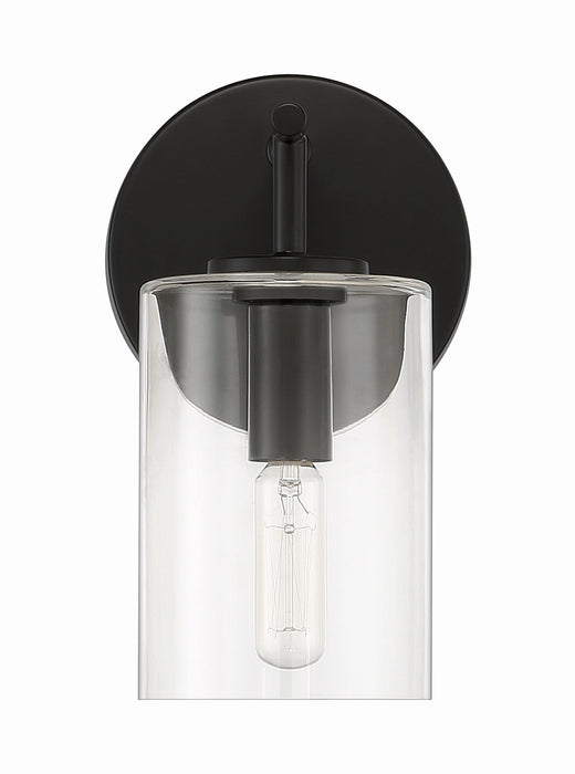 Craftmade 55661-FB One Light Wall Sconce, Flat Black