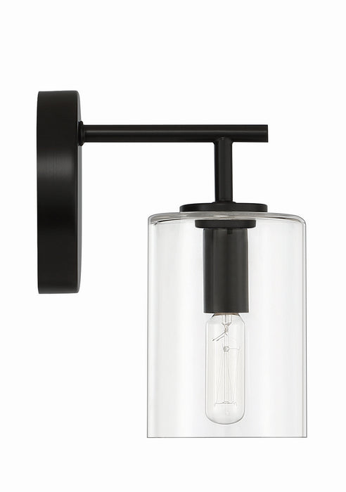 Craftmade 55661-FB One Light Wall Sconce, Flat Black