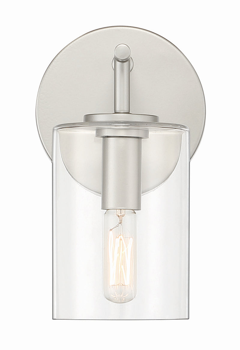 Craftmade 55661-SN One Light Wall Sconce, Satin Nickel